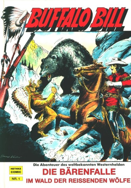 Buffalo Bill (Hethke, B.) Nr. 1-6 kpl. (Z1)