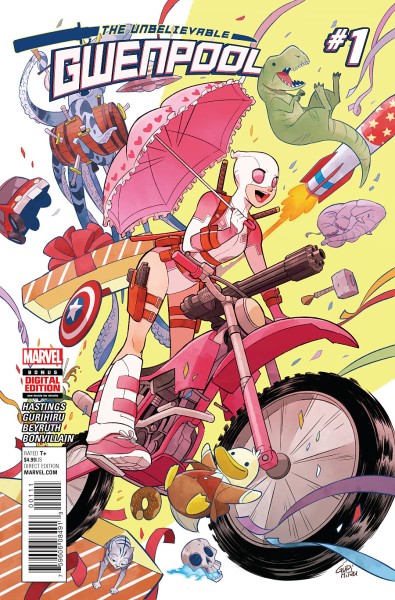 Unbelievable Gwenpool (2016) 1,25