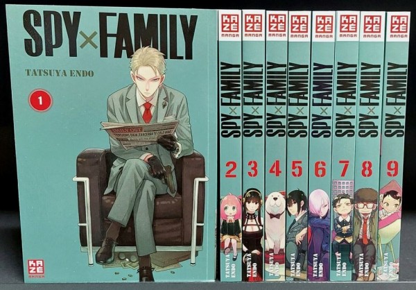 Spy x Family (Kaze, Tb.) Nr. 1-10 zus. (neu)