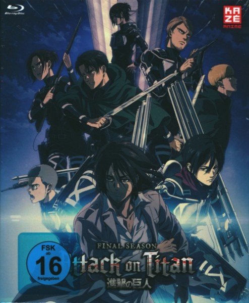 Attack on Titan Final Season Staffel 4 Vol.1 Blu-ray im Schuber