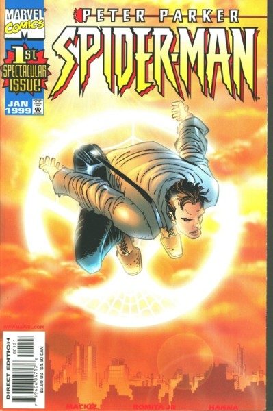 Peter Parker: Spider-Man (1999) Sunburst Variant Cover 1