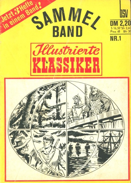 Illustrierte Klassiker Sammelband (BSV, Gb.) Nr. 1-4