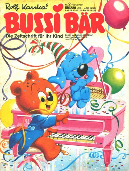 Bussi Bär (Gevacur, GbÜ.) Jahrgang 1981 Nr. 1-12