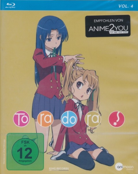 Toradora! Vol.4 Blu-ray