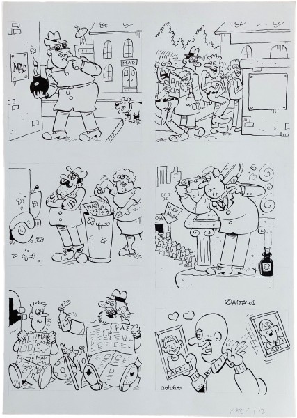 Originalzeichnung (1536) Mad