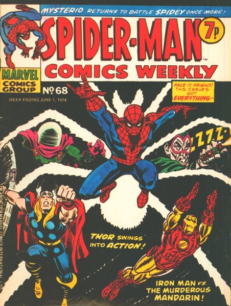 Spider-Man Comics Weekly (Magazine, 1973, UK) 1-100