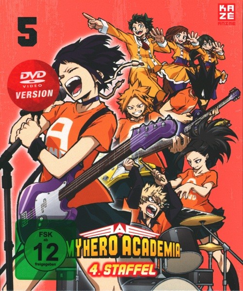 My Hero Academia Staffel 4 Vol.5 DVD