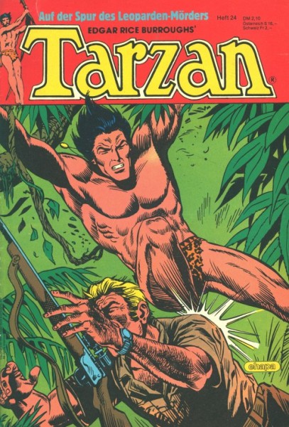 Tarzan (Ehapa, Gb.) Jhrg. 1984 Nr. 15-25 kpl. (Z2)