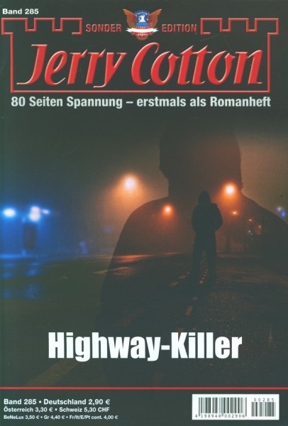 Jerry Cotton Sonder-Edition 285