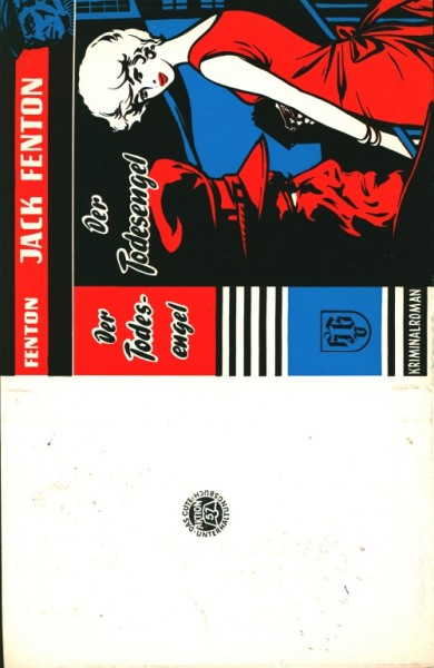 Jack Fenton Leihbuch SU Todesengel (Borgsmüller) nur Schutzumschlag