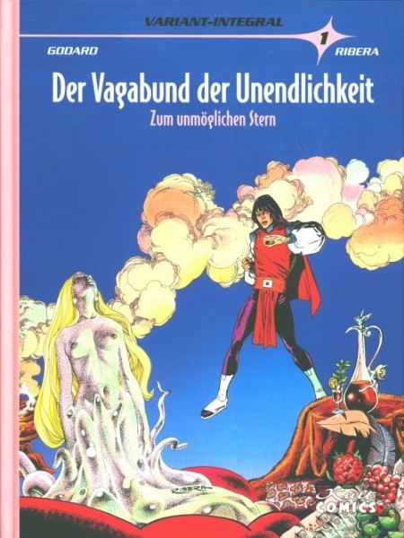 Vagabund der Unendlichkeit (Kult Comics, B.) Vorzugsausgabe Nr. 1-4