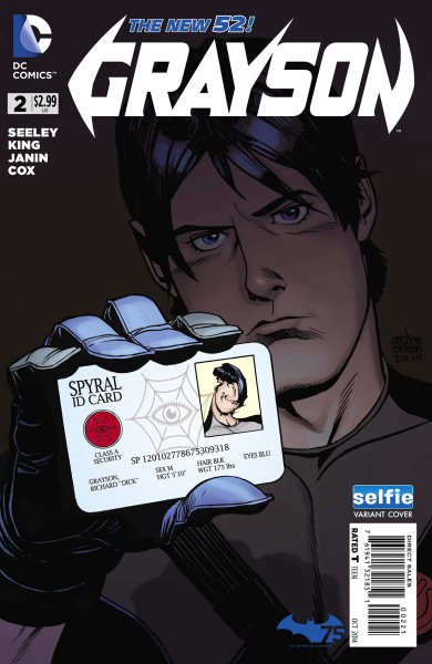 Grayson (2014) Selfie Variant Cover 2