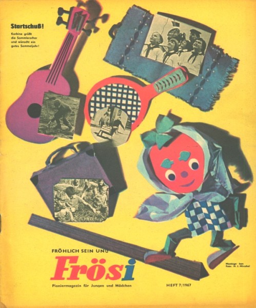 Frösi (Junge Welt, GbÜ.) Jhrg. 1967 Nr. 1-12
