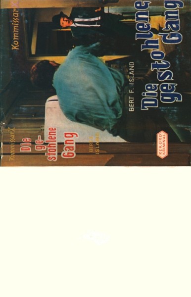 Kommissar X Leihbuch SU Gestohlene Gang (Rekord) nur Schutzumschlag