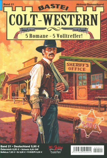Bastei Colt-Western Sammelband (Bastei) Nr. 21-25