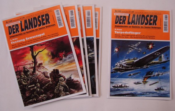 Landser in 100er Paketen (Pabel) Nr. 2301-2400 zus. (Z0-1)