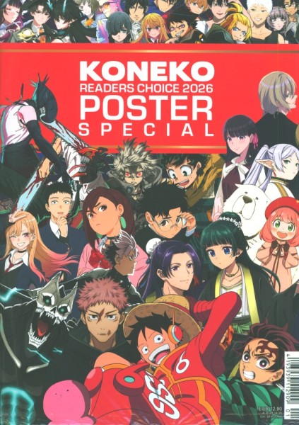 Koneko Readers Choice 2026 Poster Spezial rot