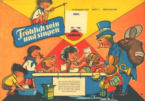 Frösi (Junge Welt, GbÜ.) Jhrg. 1960 Nr. 1-12
