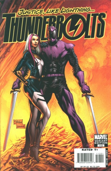 Thunderbolts (1997) Variant Cover 113