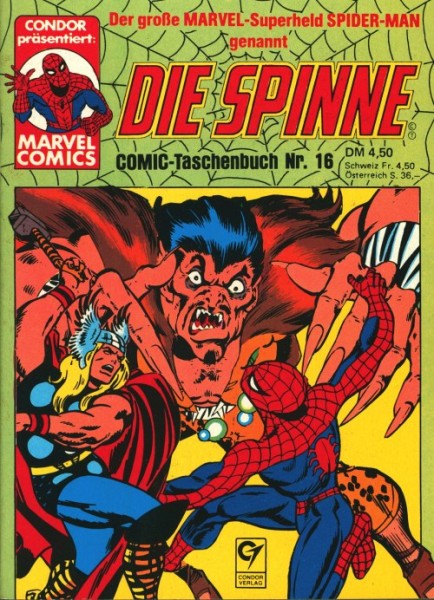 Spinne (Condor, '79, Tb.) Nr. 16-39, 41-69