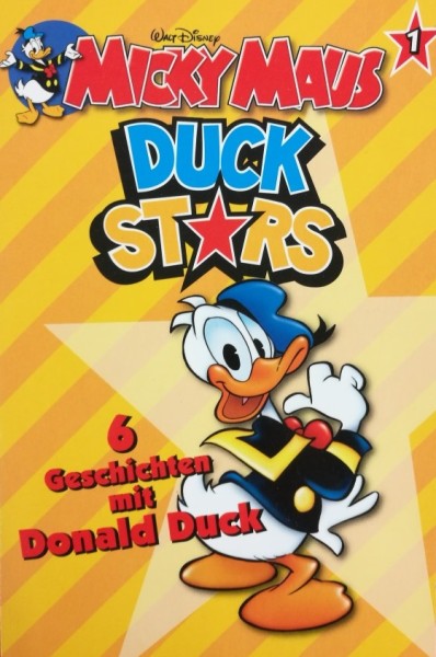 Micky Maus Duck Stars (Ehapa, Tb.) Nr. 1-4 kpl. (Z1-)