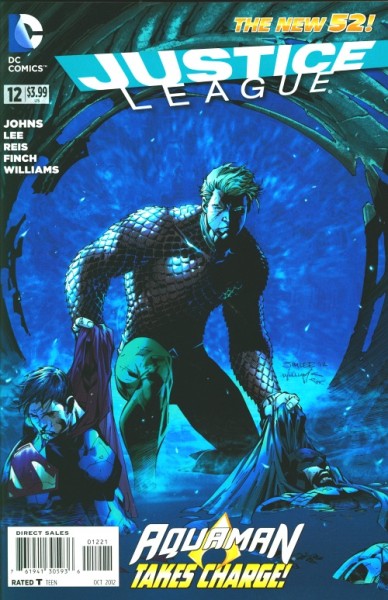 Justice League (2011) Lee & Williams Variant Cover 12