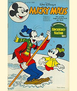 Micky Maus mit allen festen Beilagen Jahrgang 1982 (Ehapa, Gb.) Nr. 1-52