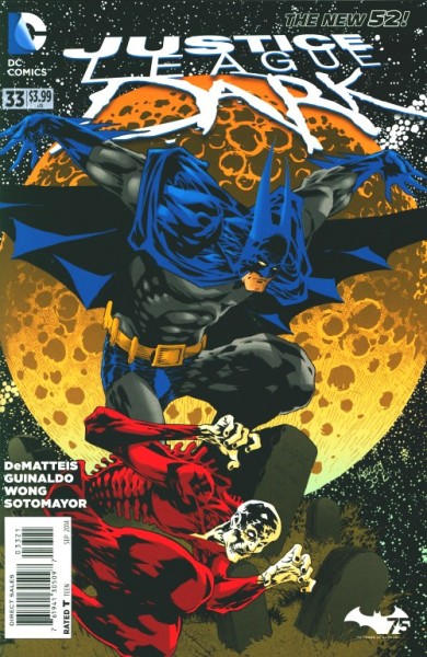 Justice League Dark (2011) Batman 75 Variant Cover 33