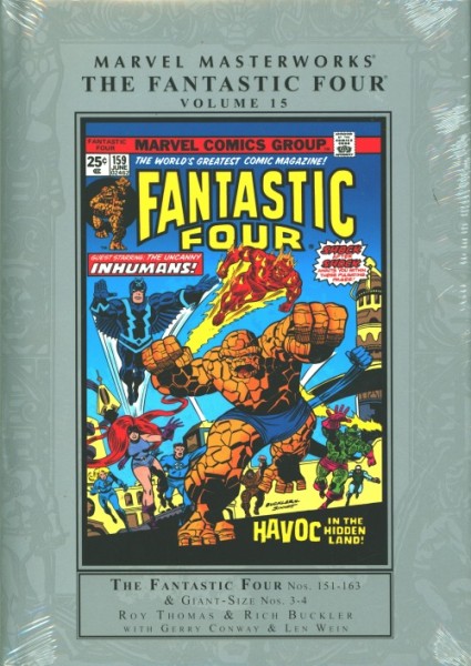 Marvel Masterworks (2003) Fantastic Four HC Vol.15