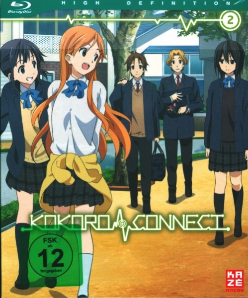 Kokoro Connect Vol. 2 Blu-ray