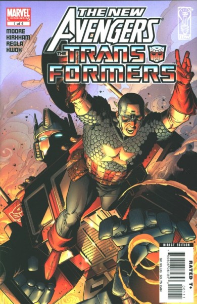 New Avengers/Transformers (2007) 1-4 kpl. (Z1)