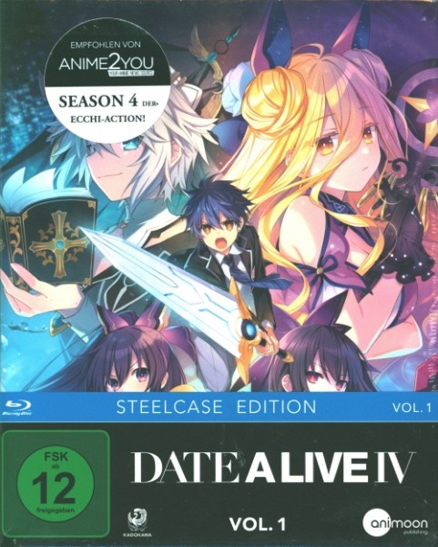 Date A Live IV Vol. 1 (Steelcase Edition) Blu-ray
