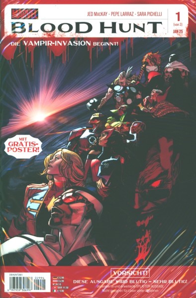 Blood Hunt (Panini, Gb., 2024) Splatter-Ausgabe Nr. 1-2
