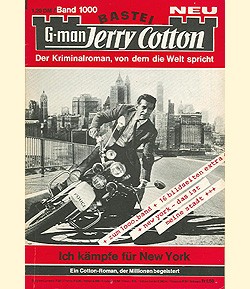 Jerry Cotton 1.Auflage (Bastei) Nr. 1000