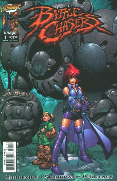 Battle Chasers (1998) Travis Charest Variant Cover 1