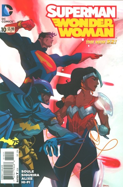 Superman/Wonder Woman (2013) Batman 75 Variant Cover 10