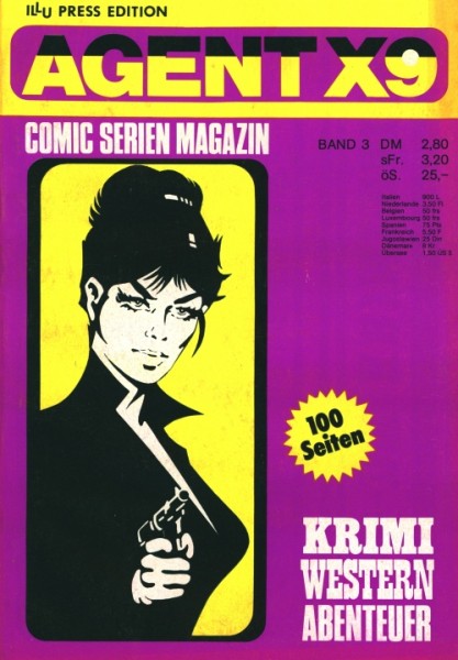 Agent X 9 (Illu-Press, Br.) Nr. 1-9