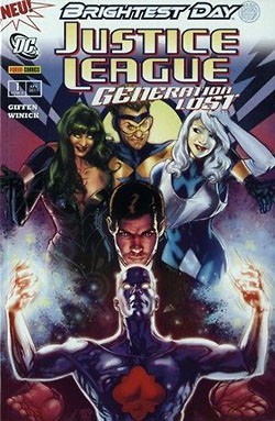 Justice League: Generation Lost (Panini, Br.) Nr. 1-4 kpl. (Z1)
