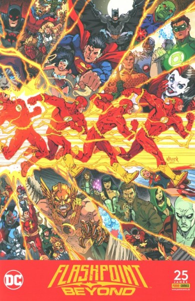 Flashpoint Beyond (Panini, Gb.) Variant Nr. 1 B - 25 Jahre Panini