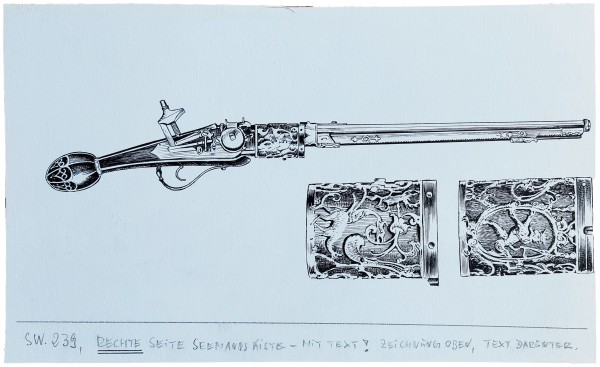 Originalzeichnung (1678) Seewölfe KF