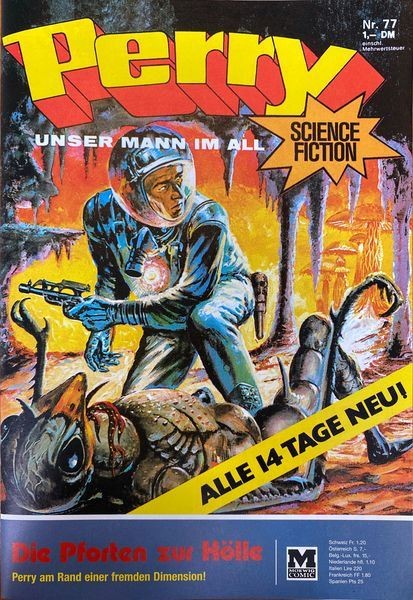 Perry - Unser Mann im All (Hethke, Gb.) Nr. 2-16, 55-99 (neu)