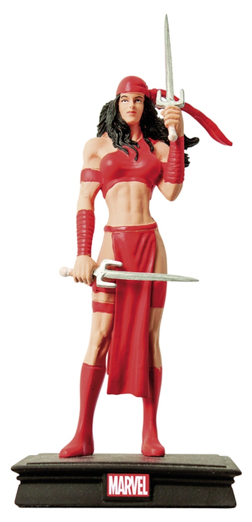 Figur mit Heft Elektra Marvel Universum Figuren-Kollektion 57 