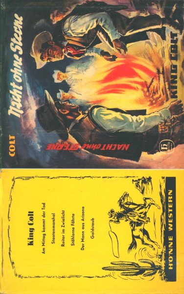 Colt, King Leihbuch SU Nacht ohne Sterne (Hönne) nur Schutzumschlag