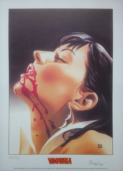 Vampirella Druck von Mike Mayhew 2 lim. 222