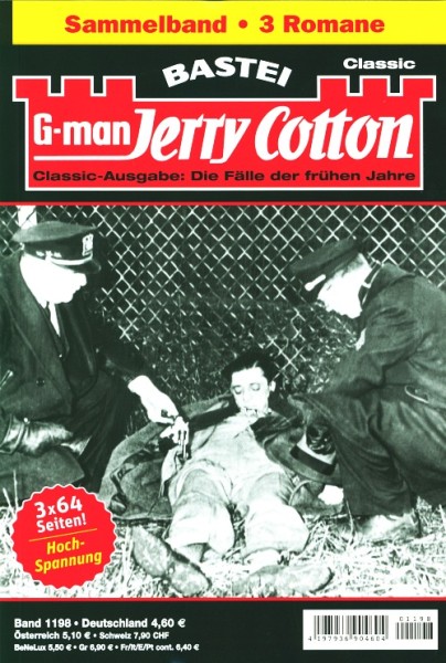 Jerry Cotton Classic Sammelband 1198