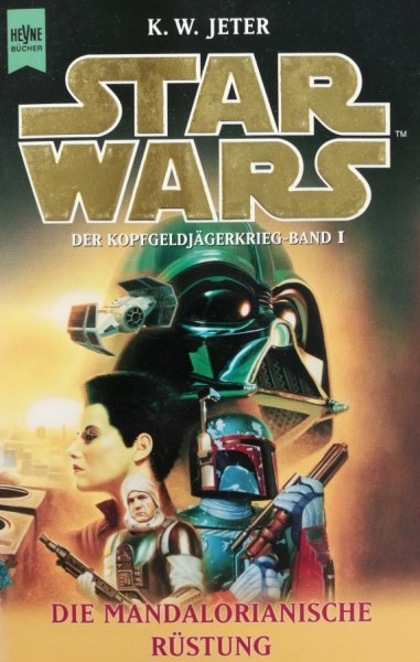 Star Wars - Kopfgeldjägerkrieg (Heyne, Tb.) Nr. 1-3 kpl. (Z1)