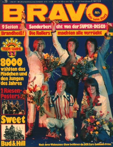 Bravo Jahrgang 1977 Nr. 1-53