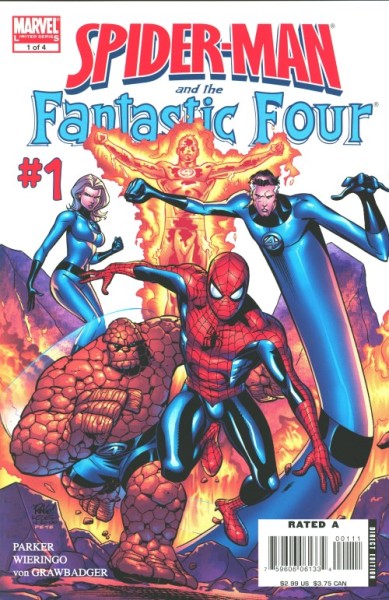 Spider-Man and the Fantastic Four (2007) 1-4 kpl. (Z1)