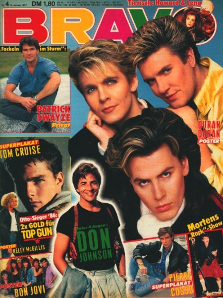 Bravo Jahrgang 1987 mit Beilage
