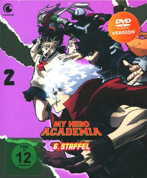 My Hero Academia Staffel 6 Vol.2 DVD